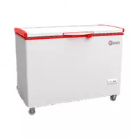 Морозильный ларь Импорт "SHIVAKI SFC137 " Frigo cool (Белый/красный) 330 л - 4 670 600 сум