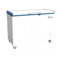 Морозильный ларь Импорт "SHIVAKI SFC137 " Frigo cool (Белый/синий) 330 л