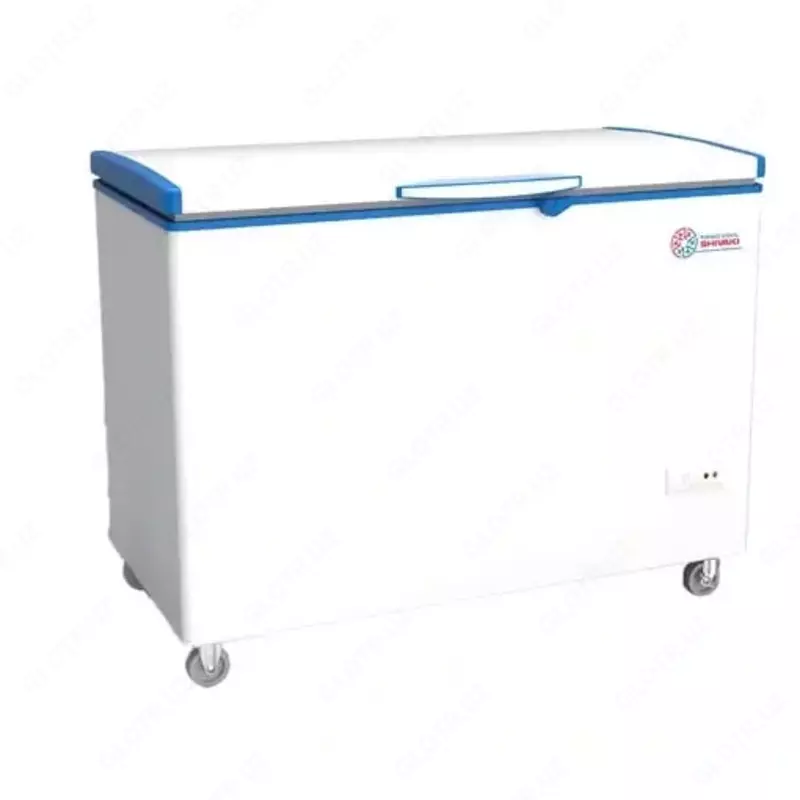 Морозильный ларь Импорт "SHIVAKI SFC137 " Frigo cool (Белый/синий) 330 л