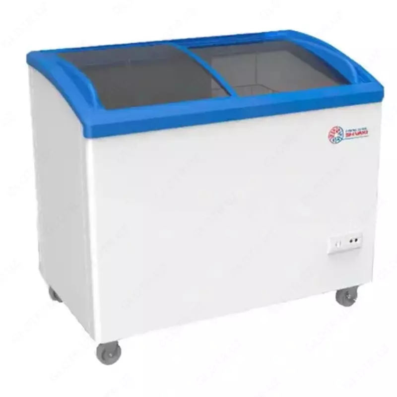 Морозильный ларь Импорт "SHIVAKI SFA148" Frigo cool (Белый/синий) 400 л