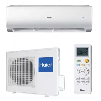 Кондиционер "Haier Tibio AS18TD4HAA-W/1U18BR4EAA" R 410A (Белый)