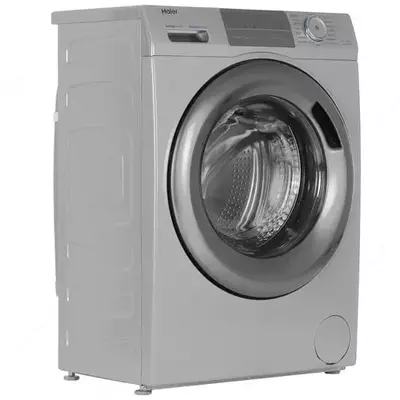 Стиральная машина автомат "HAIER HW60-BP12929BS" (Серебристая) 6 кг