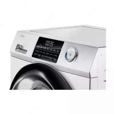Стиральная машина автомат "HAIER HW60-BP10959A" (Белая/Черная) 6 кг
