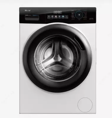 Стиральная машина автомат "HAIER HW65-BP129302A" (Белая/Черная) 6.5 кг