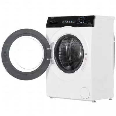 Kir yuvish mashinasi "HAIER HW65-BP129302A" (oq/qora) 6,5 kg