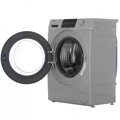 Стиральная машина автомат "HAIER HW70-BP12959AS" (Серебристая/Черная) 7 кг