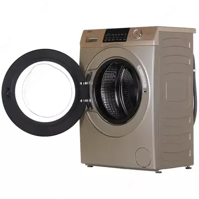 Kir yuvish mashinasi "HAIER HW70-BP12959G" (Oltin/Qora) 7 kg
