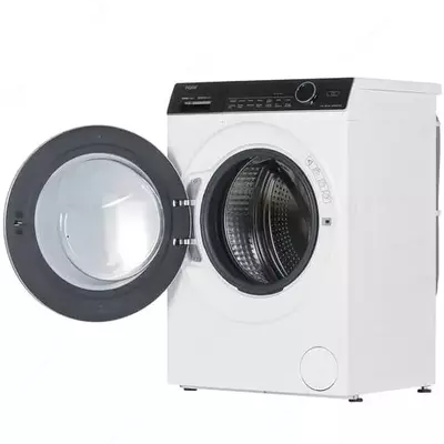 Стирально-сушильная машина автомат "HAIER HWD80-BP14979" (Белая/Черная) 8/5 кг