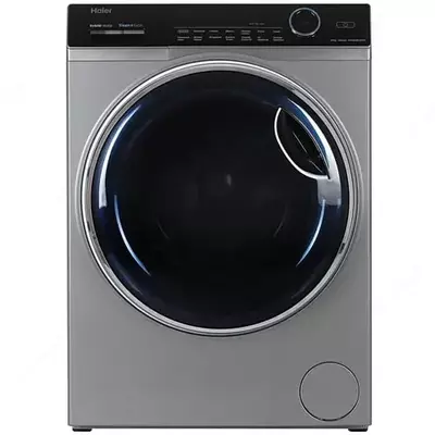 Стирально-сушильная машина автомат "HAIER HWD80-BP14979S" (Серебристая/Черная) 8/5 кг