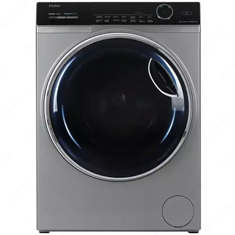 Стирально-сушильная машина автомат "HAIER HWD80-BP14979S" (Серебристая/Черная) 8/5 кг