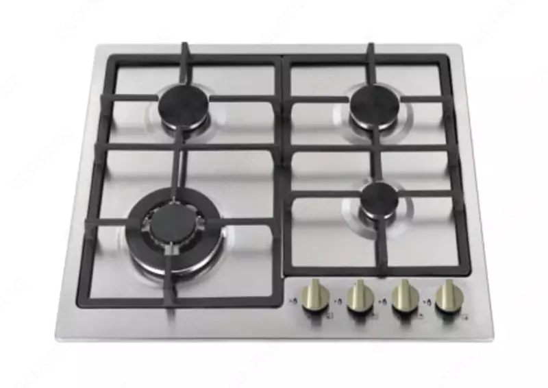 "Haier HCC406AGS-E" gaz plitasi (kumush)