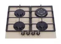 Газовая варочная панель "Haier HCC406AGF-I" (Бежевое стекло) - 2 601 500 сум