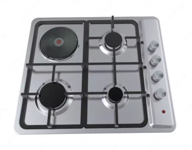 Kombinatsiyalangan plita "Haier HCC406EGS-A1" (kumush)