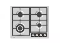 Газовая варочная панель "Haier HCC640F-D" (Серебристая)