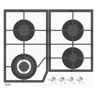 "Haier HHX-G64CWLW" gaz plitasi (Oq shisha)