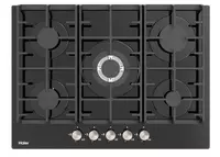 Газовая варочная панель "Haier HHXG75F-C1P" (Черное стекло)