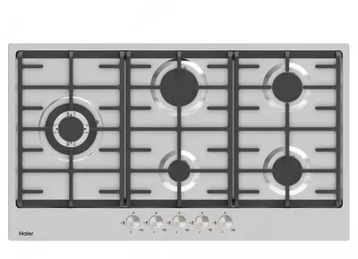 "Haier HHXM95F-B1P" gaz plitasi (kumush)