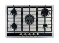 Газовая варочная панель "Haier HCS750F-B2G" (Серебристая)