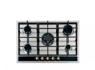 Газовая варочная панель "Haier HCS750F-B2G" (Серебристая)