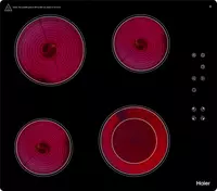 "Haier HCC604AT-A1" elektr plitasi (qora)