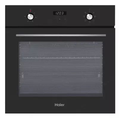 Духовой шкаф "HAIER HOX-P06HGB" (Черный/Серебристый) 76 литров