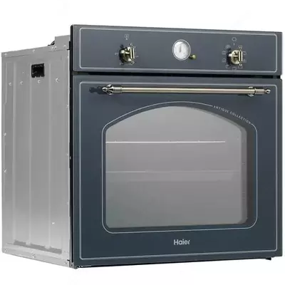 Духовой шкаф "HAIER HOX-C09ATQBК" (Черное стекло) 76 литров