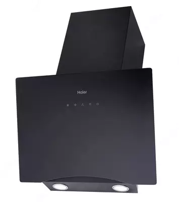 Vertikal egilgan qalpoq "Haier HVX-90CT850G" (Qora) 90 sm