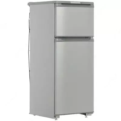 Ikki kamerali maishiy muzlatgich "Biryusa M122" (Kumush) 150 l