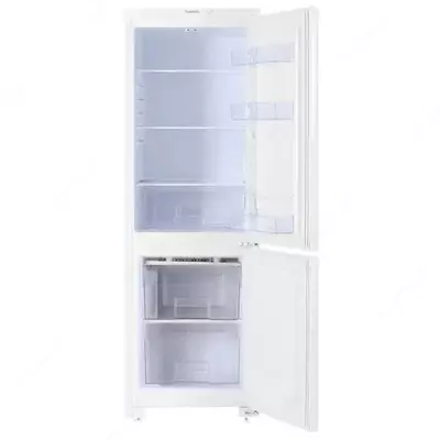 Бытовой двухкамерный холодильник "Бирюса 118" (Белый) 180 л