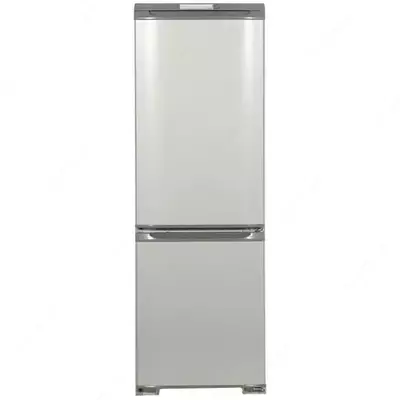 Бытовой двухкамерный холодильник "Бирюса М118" (Серебристый) 180 л