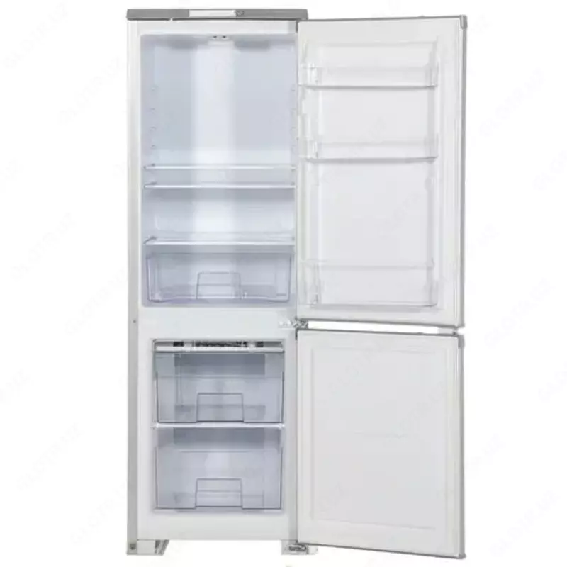 3 085 500 сум Бытовой двухкамерный холодильник "Бирюса М118" (Серебристый) 180 л