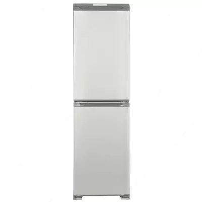 Бытовой двухкамерный холодильник "Бирюса М120" (Серебристый) 205 л