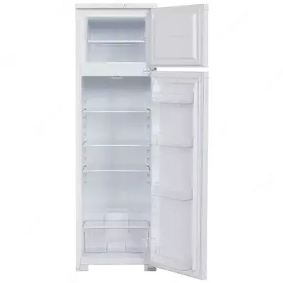 Бытовой двухкамерный холодильник "Бирюса 124" (Белый) 205 л