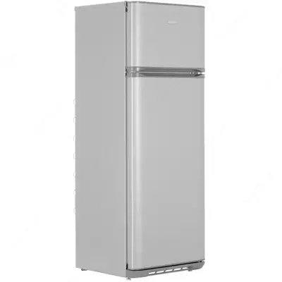 Бытовой двухкамерный холодильник "Бирюса М135" (Серебристый) 300 л