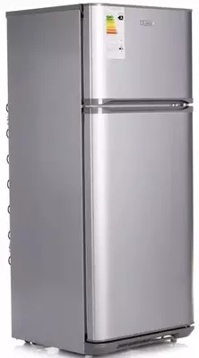 Бытовой двухкамерный холодильник "Бирюса М136" (Серебристый) 250 л