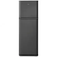 Бытовой двухкамерный холодильник "Бирюса W139" (Матовый графит) 320 л