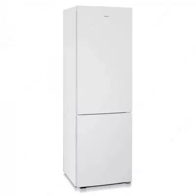 Ikki kamerali maishiy muzlatgich "Biryusa 6027" (Oq) 345 l