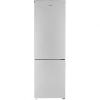 Ikki kamerali maishiy muzlatgich "Biryusa M6027" (Kumush) 345 l