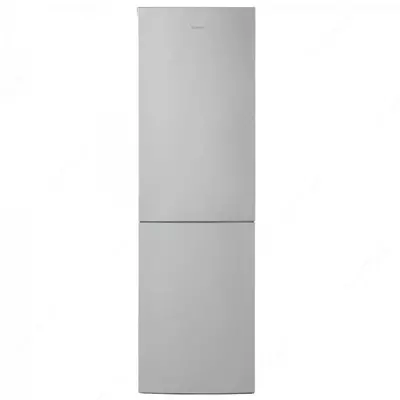 Ikki kamerali maishiy muzlatgich "Biryusa M6049" (Kumush) 380 l