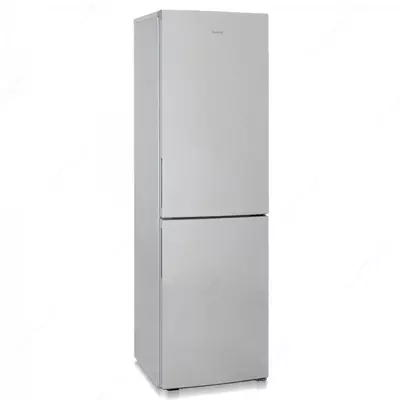 Ikki kamerali maishiy muzlatgich "Biryusa M6049" (Kumush) 380 l