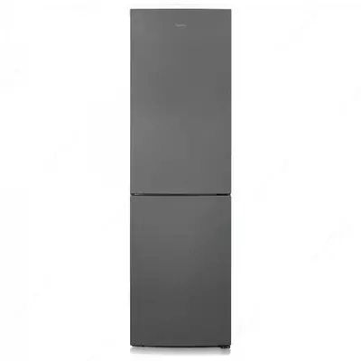 Бытовой двухкамерный холодильник "Бирюса W6049" (Матовый графит) 380 л