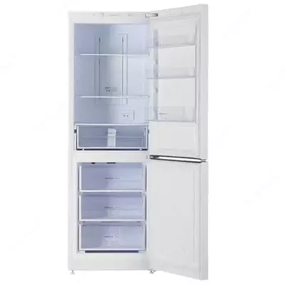 Бытовой двухкамерный холодильник "Бирюса 820NF" (Белый) 310 л