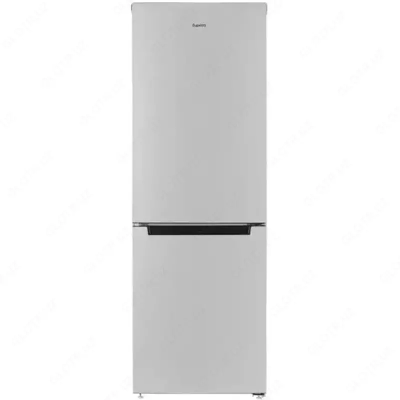 Бытовой двухкамерный холодильник "Бирюса M820NF" (Серебристый) 310 л