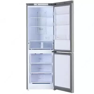 Бытовой двухкамерный холодильник "Бирюса I820NF" (Нерж. сталь) 310 л