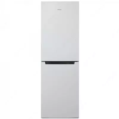 Ikki kamerali maishiy muzlatgich "Biryusa 840NF" (Oq) 340 l