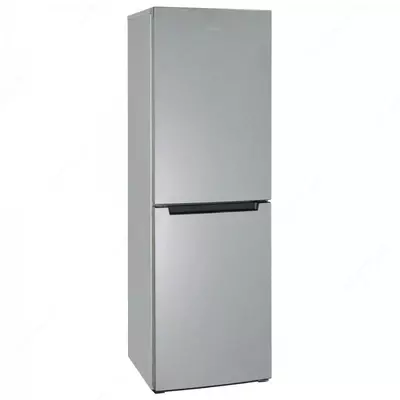 Бытовой двухкамерный холодильник "Бирюса M840NF" (Серебристый) 340 л