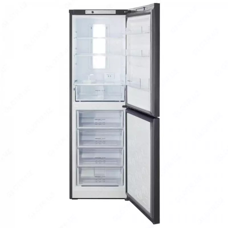 Бытовой двухкамерный холодильник "Бирюса W840NF" (Матовый графит) 340 л - 5 384 500 сум