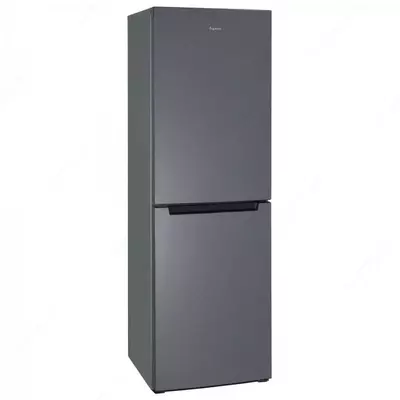 Ikki kamerali maishiy muzlatgich "Biryusa W840NF" (mat grafit) 340 l