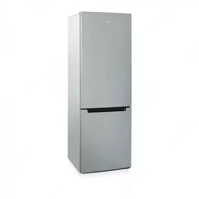 Бытовой двухкамерный холодильник "Бирюса М860NF" (Серебристый) 340 л