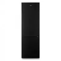 Бытовой двухкамерный холодильник "Бирюса B860NF" (Черный) 340 л